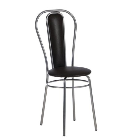 Bella chair, wenge/chrome