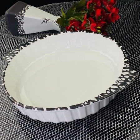 Lenardi baking dish, round, porcelain, d = 33 cm