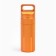 A waterproof keychain-container for small things, orange, 11 cm