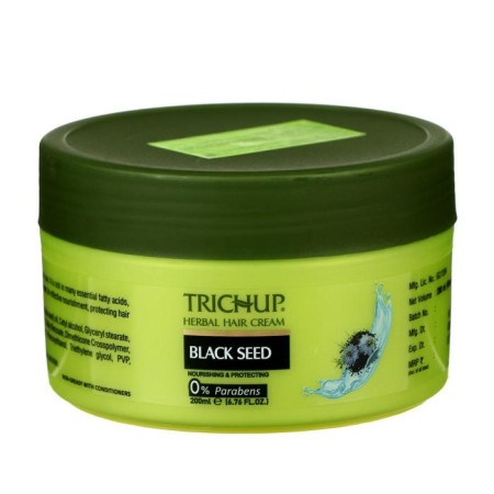 Black cable hair cream, 200 ml
