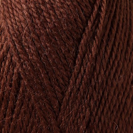 Yarn "Harmony" 50% wool, 50% acrylic 245m/100g (063 chocolate)-6