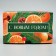 Box for cupcakes folding with bilateral application of "Orange", 16 x 16 x 10 cm, New Year