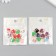 Decor for creativity plastic for metal "Heart in the heart" Mix set 10 pcs 0.2x1.5x1.9 cm
