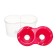 A set of glasses of double 300 ml 2pcs Calligrata SN-3, mix