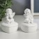 Souvenir Polystone Casket "Snowthrough angel on the heart" MIX 6.3x4.7x4.7 cm