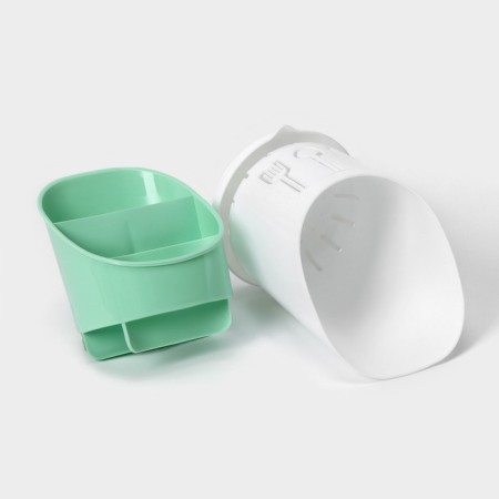 Table for cutlery shares, 3 compartments, 12 × 12 × 9 cm, color mix-5