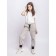 Joggers "Lucky", height 164 cm, gray-beige color