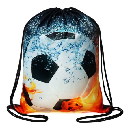 A bag for shoes 420 x 340 mm, calligrata MSO-5s, (soft polyester, density 210d), "ball in fire"-8