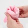 Gloves gel, moisturizing, one size, pink color