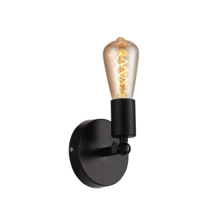 Wall lamp EVOLUCE. SL419.401.01. ANO. 1x60 W, E27, 10x12 cm, black color-8
