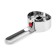 Zein mixer handle, under a cartridge of 40 mm, zinc, chromium color
