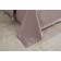 A set with a bedspread "Roxalan", size 160x220 cm, 50x70 cm, color tea rose