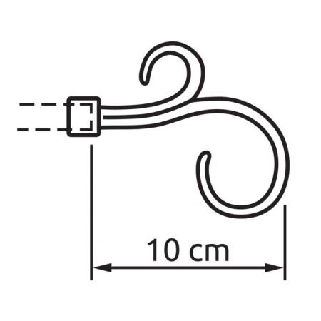 Tip "Binding", d = 20 cm, color steel-1