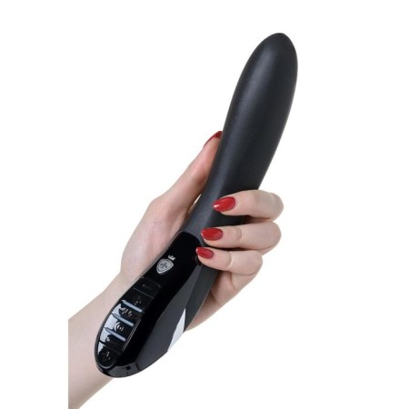 Vibrator Mystim Electric Eric, with electrical stimulation, black color, 27 cm-8