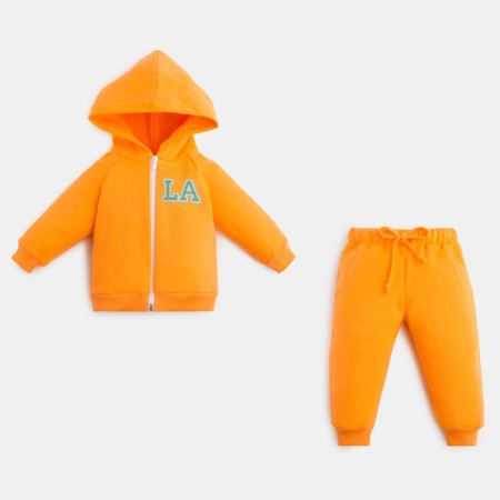 Set: Huds and pants crumb I am "NY", height 74-80 cm, color orange color