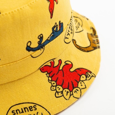 Panama Children's Minaku "Dinosaurs", yellow color, size 46-48-1