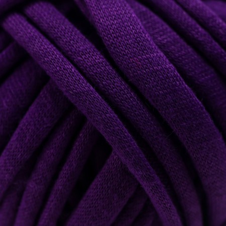 Knitted yarn 100% cotton "Lentino mini" 100 g 40 m color 27 blackberry-2