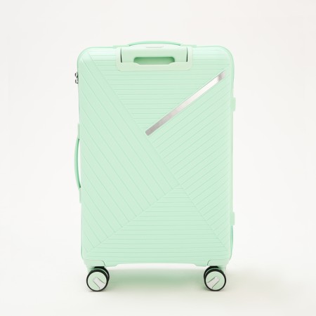 Middle suitcase 24 ", lightning department, code castle, 4 wheels, mint color-5