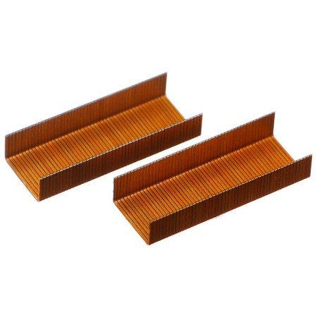Staps for stapler No. 10, 1000 pcs, copper-1
