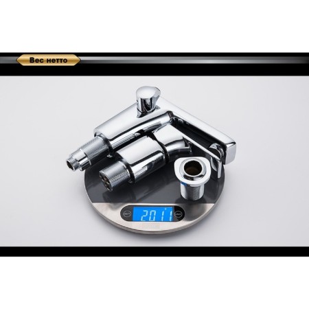 Bath mixer D&K Berlin Freie DA1434901, color chromium-7