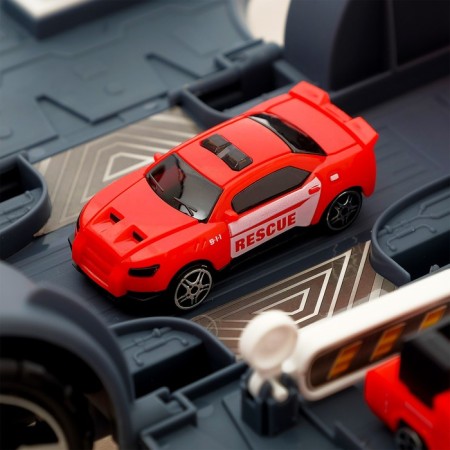Parking "Fire Service" with cars-4