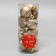 Set of jewelry plastic 12 pcs "New Year's overflow" gold