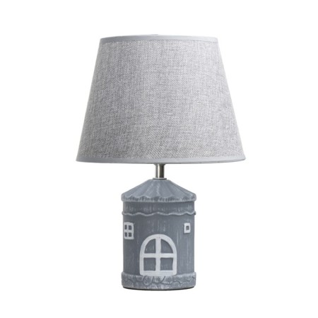 Table lamp "Maizon" E14 40W gray 22.5x22.5x33.5 cm Risalux-7