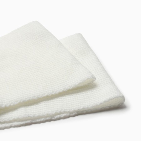 Children's scarf, milk color, size 110x14 cm-1