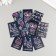 Cardboard "Happy Birthday" set 10 pcs (5 types) 4x6 cm