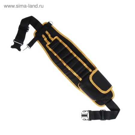 Board bag for a garden tool, on a belt, 10 pockets-1
