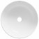 Haller shell Wave Round, round, white color, 40.5x40.5x14 cm