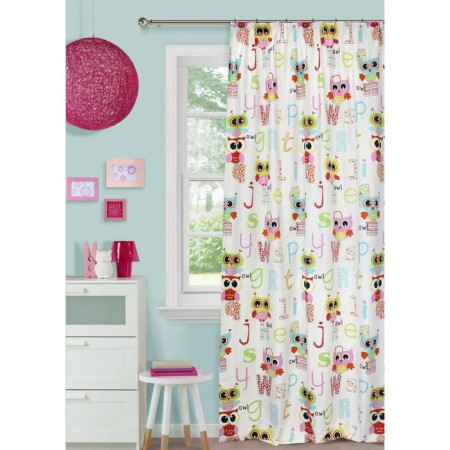 Curtain on the OWL braid, size 140x280 cm-1