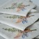 Set of napkins "Flora", size 45x45 cm, natural color, 4 pcs