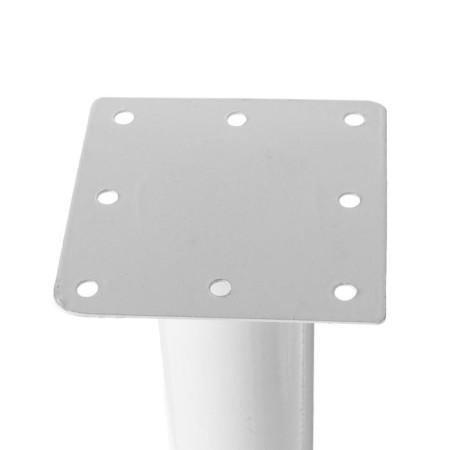 Support for a table with adjustable bloodsters, h 715, d 51, white-3