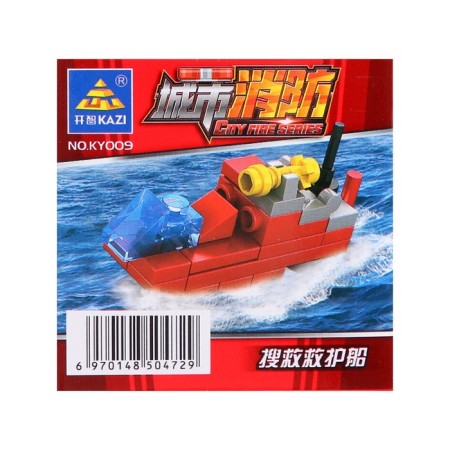 Designer Firefighters "Technique", 8 types, mix-15