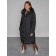 Coat insulated winter female, size 42, black color
