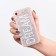 IPhone 7 phone case with sparkles inside Dream, 6.5 × 14 cm