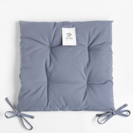 Siddle on the chair Ethel Kitchen 42x42 cm, col. Blue, 100% HL, sarzha 220 g/m2-6