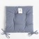 Siddle on the chair Ethel Kitchen 42x42 cm, col. Blue, 100% HL, sarzha 220 g/m2