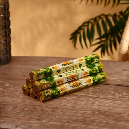 Incense "tulasi" 20 fragrances green apple-1