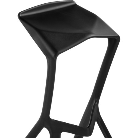 MAGAM chair MEGA plastic, black 50x43x80 cm-4