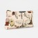 Lightning cosmetic bag, beige color