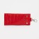 Key of buttons, length 12 cm, 7 carabiners, red color