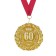 Jubilee medal with laser engraving "60 years", D = 7 cm.