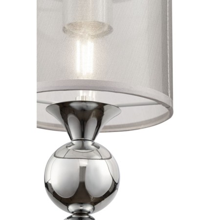 Suspended lamp Freya Fr5093PL-01CH LAUREN, 140x140x1000 mm, E27, 1x40W, chromium color-1