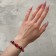 Bracelet-cooker "Children's" ladybug, red-white color, d = 4 cm