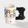 Ceramic Game Over, 400 ml mug, white color