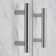 Handle -label, lightweight, d = 12 mm, m/o 64 mm, color mat. nickel