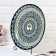 Largan Rishtan ceramics "Patterns", 36 cm, blue