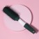 The comb massage, rubberized handle, 4 × 23 cm, green/white color
